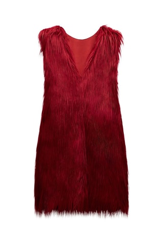 Vestido direito - Vermelho