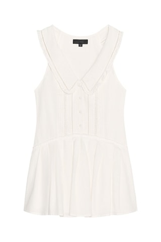 Vestido estilo patinadora - Cru