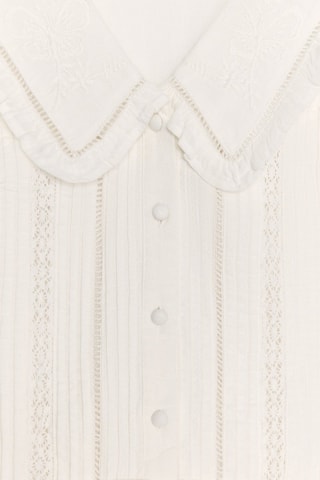 Vestido estilo patinadora - Cru