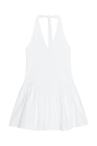 Vestido estilo patinadora Branco