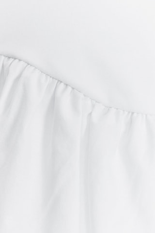 Vestido estilo patinadora Branco