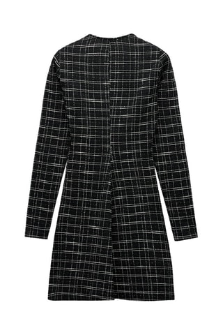 Vestido direito - Preto