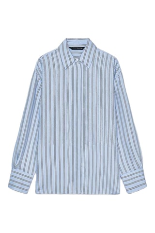 Camisa oversize - Azul