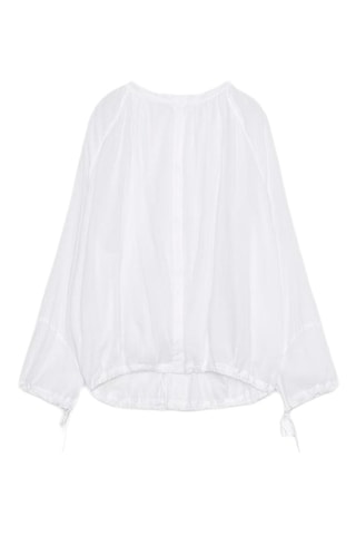 Camisa em rami - Branco