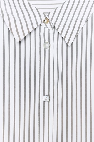 Camisa - Branco e cinzento