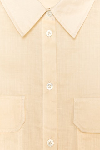 Camisa em rami - Bege