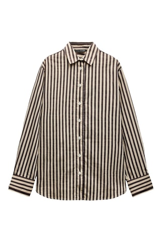 Camisa oversize - Camel