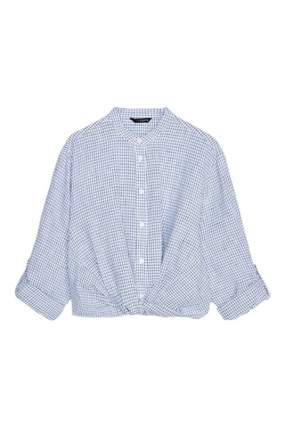 Camisa - Azul e branco