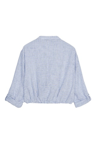 Camisa - Azul e branco