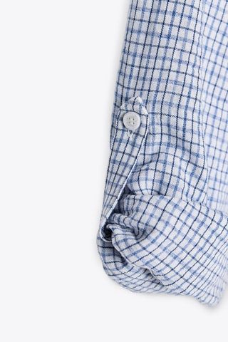 Camisa - Azul e branco