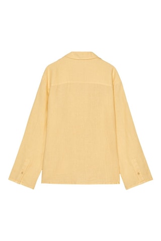 Camisa em linho - Amarelo