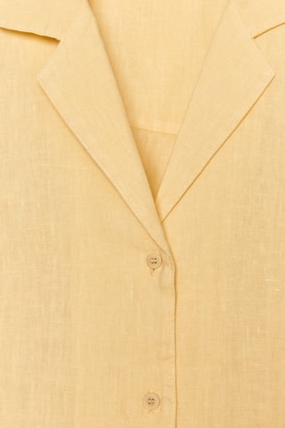 Camisa em linho - Amarelo