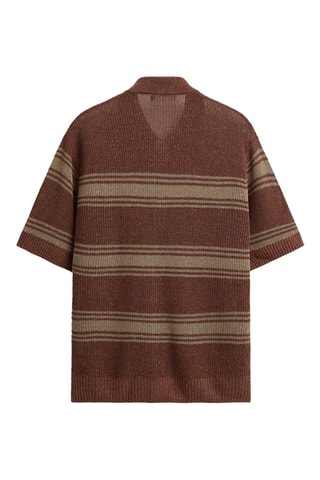 Chemise en lin - Marron