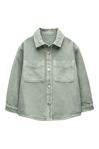 Sobrecamisa - Verde-claro