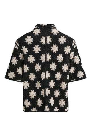 Camisa - Preto e cru