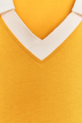 Polo - Mostarda e preto