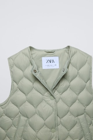 Colete acolchoado - Verde-água