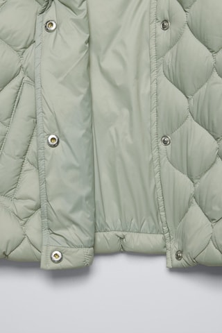 Colete acolchoado - Verde-água