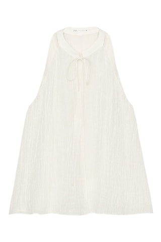 Blusa em linho - Cru