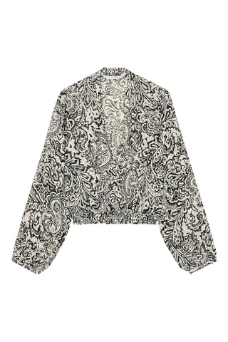 Blusa - Preto e branco