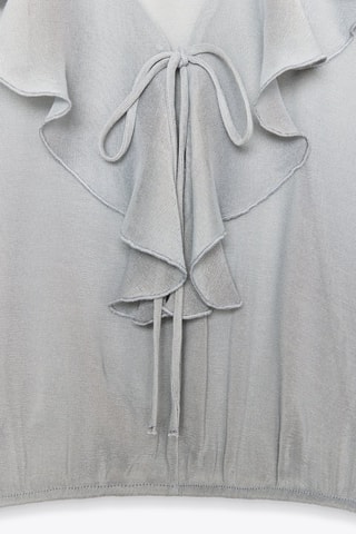 Blusa - Cinzento-claro