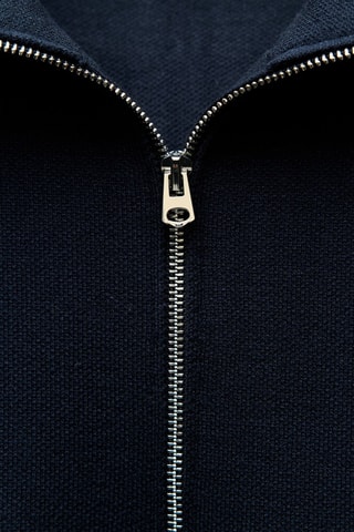 Sweat curta - Azul-marinho