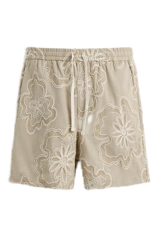 Calções - Castanho