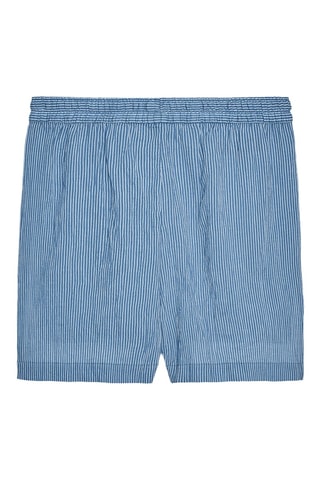 Calções de ganga - Azul-marinho