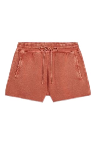 Calções - Vermelho-tijolo