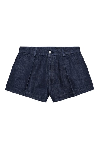 Calções de ganga - Azul