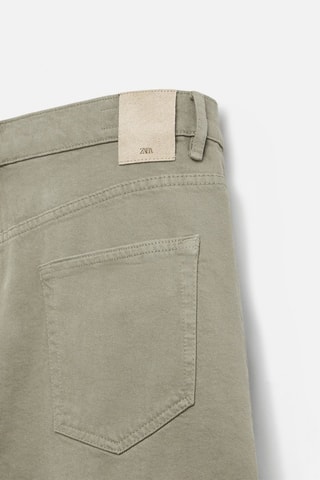 Bermudas regular de ganga - Caqui