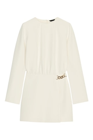 Macacão curto - Cru