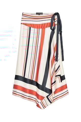 Saia traçada - Branco