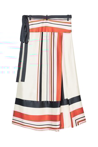 Saia traçada - Branco