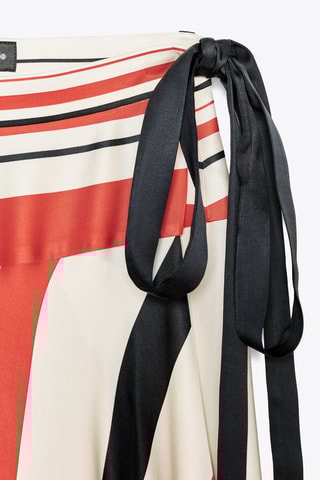 Saia traçada - Branco