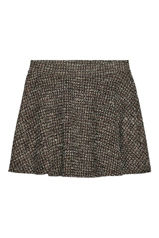 Minijupe en tweed - Noir