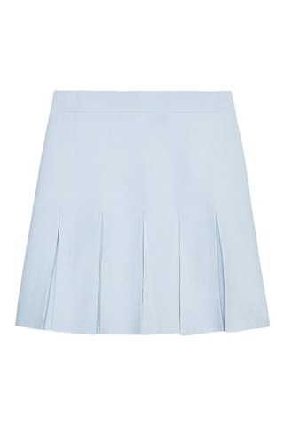 Jupe plissée - Ciel