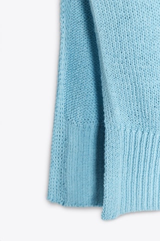 Saia midi - Azul-celeste