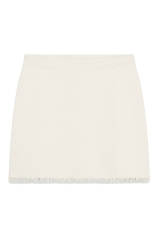 Minijupe - Ecru