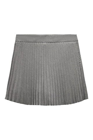 Jupe plissée - Gris