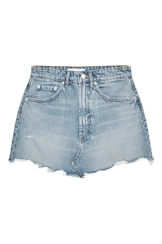 Minijupe en jean - Ciel