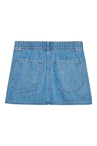 Minijupe en jean - Ciel