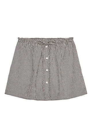 Jupe patineuse - Noir et blanc