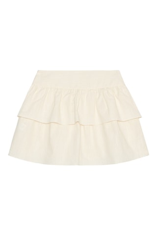 Jupe volantée - Ecru