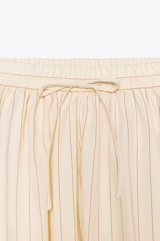 Jupe midi - Beige