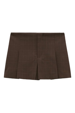 Jupe-short - Marron