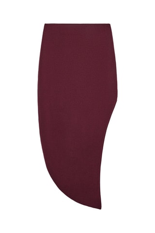 Saia midi - Bordô