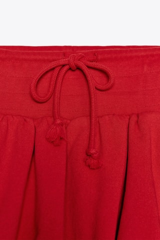 Saia balão - Vermelho