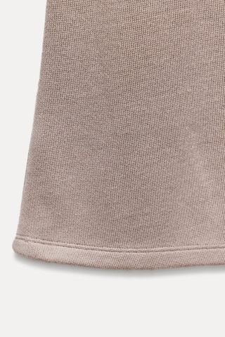 Jupe midi - Taupe clair