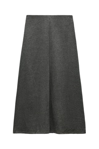 Jupe midi - Anthracite